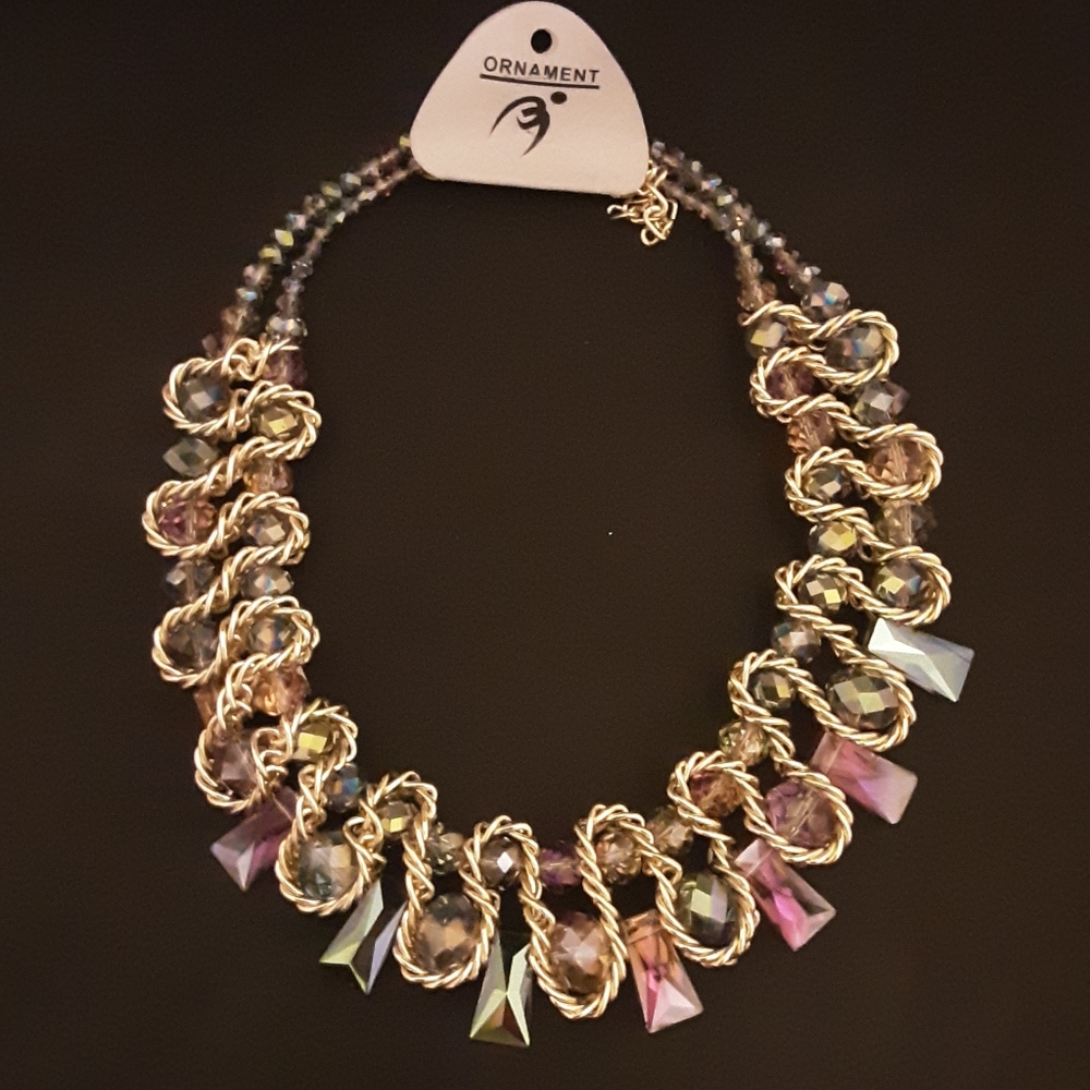 "NEW" Crystal beads necklace *SPECIAL Today *